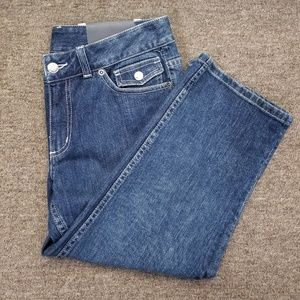 NWT Harley-Davidson Embroidered Denim Capris